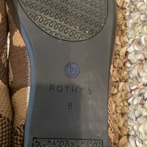 Womens ROTHY’S Camo Print Loafers, EUC Limited Edition Style/Color - Picture 8 of 10